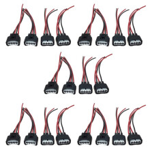 20PCS Ignition Coil Female Connector Plug Harness Pigtail 2AZFE1ZZFE for HS250H Camry RAV4