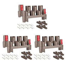 3X Vacuum Cleaner Brushes Tool Accessory Attachment Organizer Docking Station Wall Mount Holder Compatible with V7 V8 V10 V11