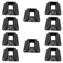 10X Adaptador de Bloque de Portador de Bicicleta para Soporte de Bastidor de Bolsa de Bicicleta Plegable Soporte de Bloque de Portador