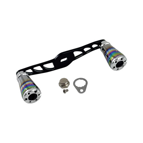 Fishing Handle Replacement with Two Knobs for Service Use Tasks Purple 1
