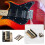 6 String Electric Bass Guitar Fixed Bridge Slanted Head Guitar Hardtail Bridge 9