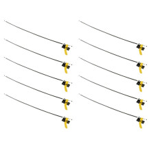 10X Cable de LiberacióN de Capó 68247126AA 068247126AA Apto para Renegade 1.4L 1.8L 2.4L 2015-2018