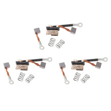 3X Juego de Escobillas de CarbóN 63P-82181 para Motor Fueraborda 2T y 4T 115HP 150HP Motor de InclinacióN de Ajuste 62X-4386K 63P-43892-10