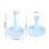 Adjustable Golf Ball Holder Golf Tees with Height Markers for Range Practice 7
