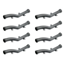 8X New Water Pump to Thermostat Housing Pipe for Cooper R55 R56 R57 R60 R61