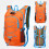 Cycling Backpack Outdoor Backpack Light Weight Camping Backpack Travel Daypack Orange 11