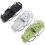 Adjustable Handlebars Cup Cage Light Weight Drink Water Cycling Cup Brackets Green 6