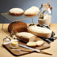 Naturrattan Brot fermentation Korb Oval 15cm +