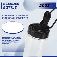 20OZ for My Blend Blender BLSTPB BLSTP2,2 Pack Blender Cup with 2 Replacement Blade Blender