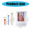 1 Box Multicoloured Golf Tees Wood Golf Tees with Storage Case 42/70/83mm 3