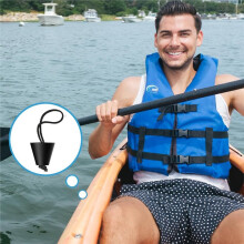 8 Pcs Kayak Scupper Plugs Kit, Universal Kayak Scupper Plug Drain Holes Stopper Bung with Lanyard, Kayak Accessories