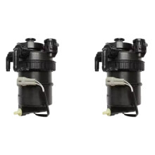 2X 23300-30202 Car Fuel Filter for Hiace 2004-2014 12mm Bend Oil-Water Separator 23300-OL020