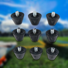 12Pcs Football Studs Soccer Cleats for Training Competition Easy to Install 16MM