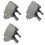3X High Quality 5 Pin D12 MAP Gas Pressure Sensor for AEB MP48 LPG CNG Conversion Kits 1