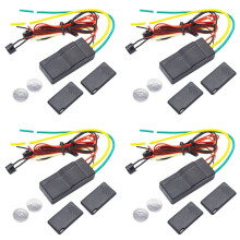 4X 12V Car Immobilizer Anti-Hijacking 2.4GHz RFID Wireless Car Engine Lock Wireless Immobilizer Auto Hidden Lock