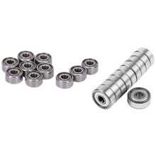 10Pcs Miniature Sealed Metal Shielded Metric Radial Bearing Model: MR52-ZZ 2X5X2.5mm & 10Pcs 604 ZZ 4X12X4MM