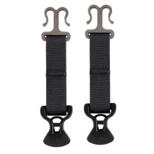 2X Camping Tent Buckle Rope Tensioner Awning Hooks Wind Rope Holder Tent Double-Door Pull- Outdoor Tents Accessories