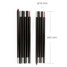 4X Outdoor Ultralight 7075 Aluminium Alloy Sun Shelter Support Rod Pole Tarp Poles