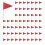 300 Pcs Solid Red Toothpick Flags Small  Plain Red Color Stick Cupcake Toppers Flags DIY Decoration 1