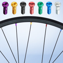 10Pcs Spoke Nipples End Tips Bicycles Wheel Spoke Nipples Decoration Enduring Red