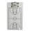 2X  Board Dry Erase Coaching Board Double Sided Design Strategy Board Whiteboard for Basketball 1