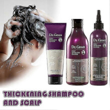 (shampoo) Dr Groot Scalp Revitalizing Hair Care Set: Thickening Oil, Shampoo & Conditioner for Fuller Hair_e1