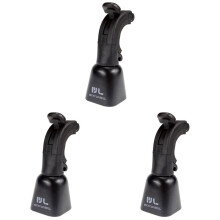 3X Shanmashi Outdoor Fahrradklingel Kreative Bike Bull  Glocke Horn Fahrradzubehör für Mountain Balance Bike Schwarz