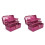 2X Glitter  &  Tool Storage Box,3-Layer Stackable Carry Tackle Box Sewing Box Organizer for Art 1