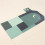 Oversized Water Resistant Picnics Mats Heavy Type Spring Weave Blanket Green 9