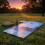 Oversized Water Resistant Picnics Mats Heavy Type Spring Weave Blanket Green 10