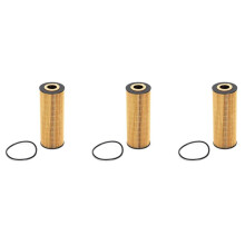 3X 1041800109 Engine Oil Filter Kit for W124 W129 W140 R170 W202