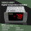 XR03CX-4N0F1 Temperature Controller with Sensor Probe Thermostat Controller Fit for Refrigerators/Freezer 2