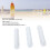 Surffinnen Box Set PVC Weiß 3x Schrauben Schlüssel 1