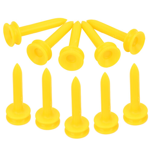 Golf Tees Ringförmig Gelb 100x Stück