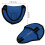 Mallet Putter Schützer D-Form Blau 12