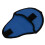 Blauer Putterkopf-Schutz D-Design 3