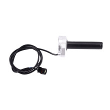 CNC-Gefräster Gasgriff für Sur-Ron Light Bee SX Elektro-Motocross, Elektronischer Gasgriff, Silberfarben
