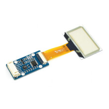 1,51-Calowy Przezroczysty Moduł Wyświetlacza OLED w Kolorze Niebieskim, 128x64, Interfejs SPI/I2C