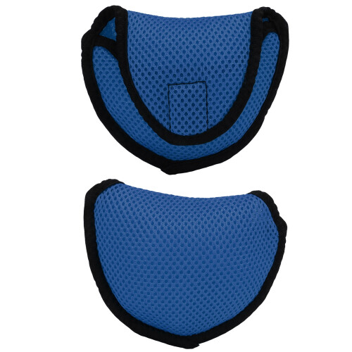 Golf Putter Headcover D-Form Blau 1