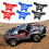 Remote Control Car Model Frame Girder for 1/10 Truck Stock Replacement Blue 5