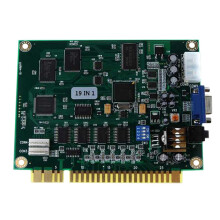 19 W 1 Multicade PCB Board Arcade Classic Game Board WyjśCie VGA Arcade Game Board Pozioma TrwałA dla Jamma Arcade