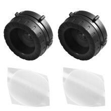 For Open Reel Tape Machines for Tascam TEAC Studer ReVox Nab Hub Adapter Set with Silicone Height Adjustment Spacers B