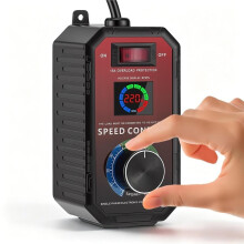 Regulator Prędkości Silnika 230V, 4000W 10A z Ochroną Przed Przeciążeniem do Szlifierek Kątowych (Wtyczka EU)