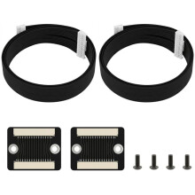 2 Conjuntos de Módulo Adaptador de Linha de Extensão e Cabo Plano Estendido para Acessórios da Impressora 3D para Snapmaker U1