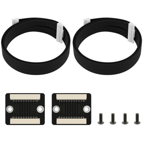 2 Sets Extension  Feed Module Adapter Board and Extended Flat Cable for Snapmaker U1 3D Printer Accessories