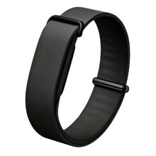 Polsband voor voor Air Fitness Tracker Vervangende Zachte Siliconen Band voor voor Air Horloge Zwart