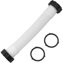 11388 Pool Sand Filter Pump Hose, 14 Inch Interconnecting Hose for Sand Filter & Saltwater Systems, 1.5" Diameter