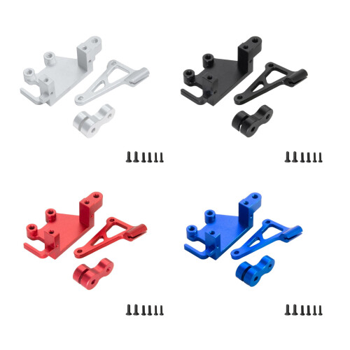 Durablity Support Electronic Mount Set for 1/4 Scale Vehicle Replacements Parts Red 1