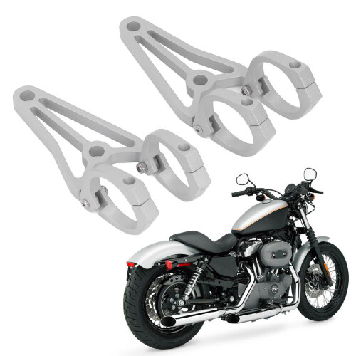 Scheinwerfer Halterung Set 2-tlg 33-41mm Motorrad