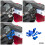 Efficient Replacement Electronic Mount Set for 1/4 Scale Vehicles Upgrades Tool Black 3